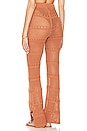 view 4 of 5 Hayden Crochet Pant in Natural Brown