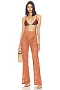 view 5 of 5 Hayden Crochet Pant in Natural Brown