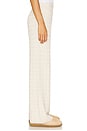 view 3 of 6 Hannah Knit Pant in Light Beige