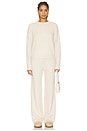 view 5 of 6 Hannah Knit Pant in Light Beige