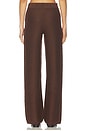 view 4 of 6 PANTALON MARCELLA in Chocolate Brown
