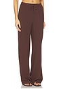 view 2 of 6 PANTALON PHEBY in Dark Brown