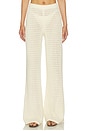 view 1 of 6 Rennata Open Stitch Pant in Ivory