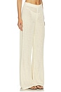 view 2 of 6 Rennata Open Stitch Pant in Ivory