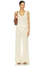 view 5 of 6 Rennata Open Stitch Pant in Ivory