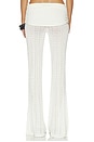 view 4 of 6 Erin Pointelle Knit Pant in Ivory