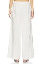 view 4 of 6 Nora Pant in White