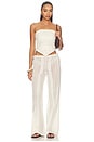 view 5 of 6 Aila Pant in Ivory