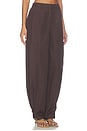 view 2 of 6 PANTALÓN EDA in Dark Brown