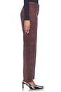 view 4 of 6 Nelly Pant in Dark Brown