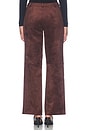 view 5 of 6 Nelly Pant in Dark Brown