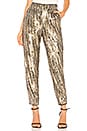view 1 of 5 Cara Sequin Pant in Natural Sequin
