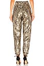 view 3 of 5 Cara Sequin Pant in Natural Sequin