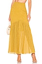 view 1 of 5 Cameron Skirt in Pear Yellow
