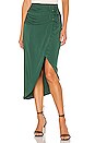 view 1 of 5 Avalynn Skirt in Emerald Green