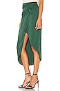 view 3 of 5 Avalynn Skirt in Emerald Green
