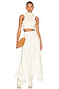 view 4 of 4 Tinsley Maxi Skirt in Egret