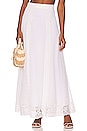 view 1 of 4 Penelope Maxi Skirt in White