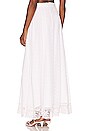 view 3 of 4 Penelope Maxi Skirt in White