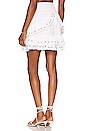 view 3 of 4 Brianna Embroidered Skirt in White