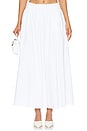 view 1 of 4 Donna Maxi Skirt in White