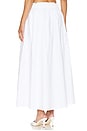 view 3 of 4 Donna Maxi Skirt in White
