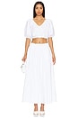 view 4 of 4 Donna Maxi Skirt in White