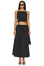 view 5 of 6 Amy Midi Skirt in Black