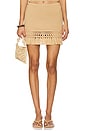 view 1 of 6 Larrin Mini Skirt in Camel