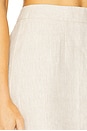 view 6 of 6 Jaxi Skirt in Natural Linen