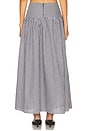 view 4 of 6 Rory Maxi Skirt in Black & Ivory Gingham