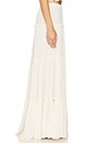 view 3 of 5 x Emma Rose Willa Maxi Skirt in Ivory