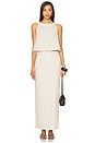 view 5 of 6 Kaya Maxi Skirt in Natural