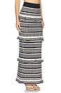 view 2 of 6 Kaely Maxi Skirt in Navy & Ivory