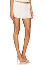 view 2 of 6 Madeleine Mini Skirt in Cream
