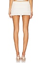 view 4 of 6 Madeleine Mini Skirt in Cream