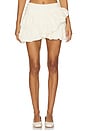 view 1 of 6 Jenna Mini Skirt in Cream
