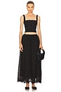 view 5 of 6 Sofiya Maxi Skirt in Black