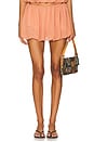 view 1 of 6 Nina Mini Skirt in Burnt Orange