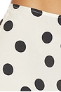 view 6 of 6 FALDA EKIN in Black & White Dot Mix