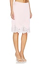 view 2 of 6 JUPE CLAIRE in Baby Pink