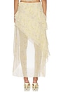 view 4 of 6 FALDA CECILIA in Pale Yellow Floral