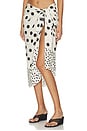 view 3 of 7 FALDA EKIN in Black & White Dot Mix