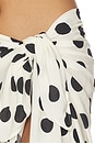 view 7 of 7 FALDA EKIN in Black & White Dot Mix