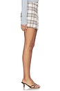 view 2 of 6 Willow Mini Skirt in Light Blue Plaid