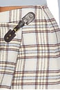 view 7 of 6 Willow Mini Skirt in Light Blue Plaid