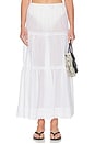 view 1 of 6 Topaz Midi Skirt in White