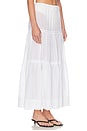 view 2 of 6 Topaz Midi Skirt in White