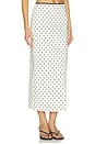 view 2 of 6 FALDA ELOWEN in Cream & Black Dot