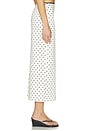 view 3 of 6 FALDA ELOWEN in Cream & Black Dot